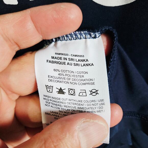 Nike Tempo Logo Tee Shirt Men's XL Blue The Motive Training Tee Workout Gym Bro - Picture 7 of 7